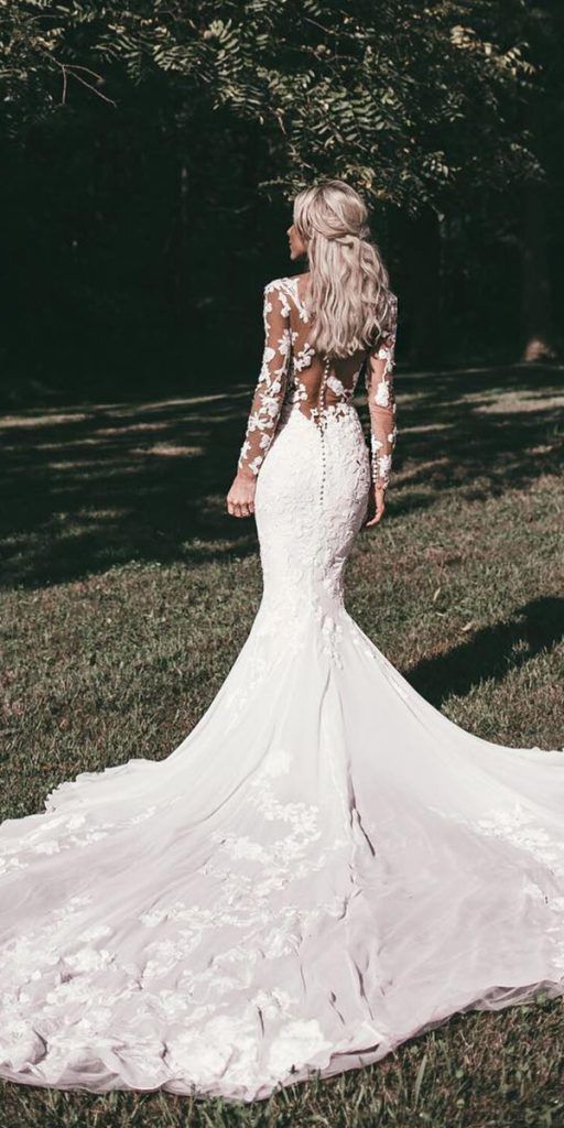 100 Stunning Long Sleeve Wedding Dresses -   19 dress Vintage brides ideas