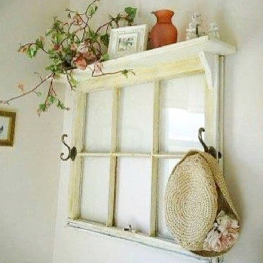 Old Window Frames DIY Ideas and Window Frame Crafts -   20 diy projects With Pallets old windows ideas