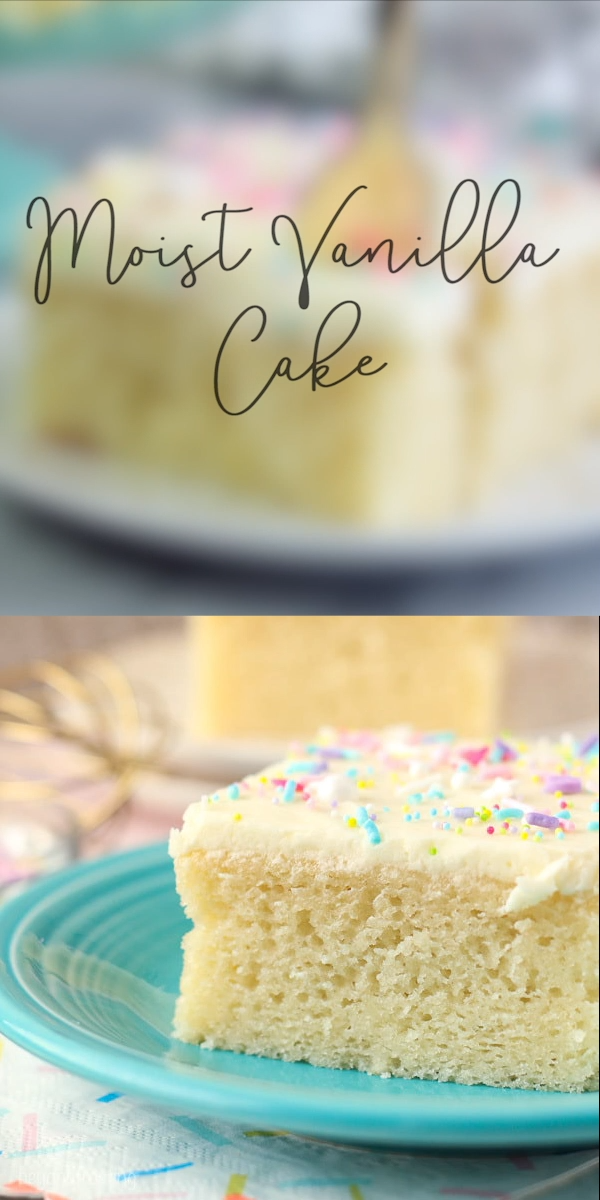 Moist Vanilla Cake -   21 cake Sponge video ideas