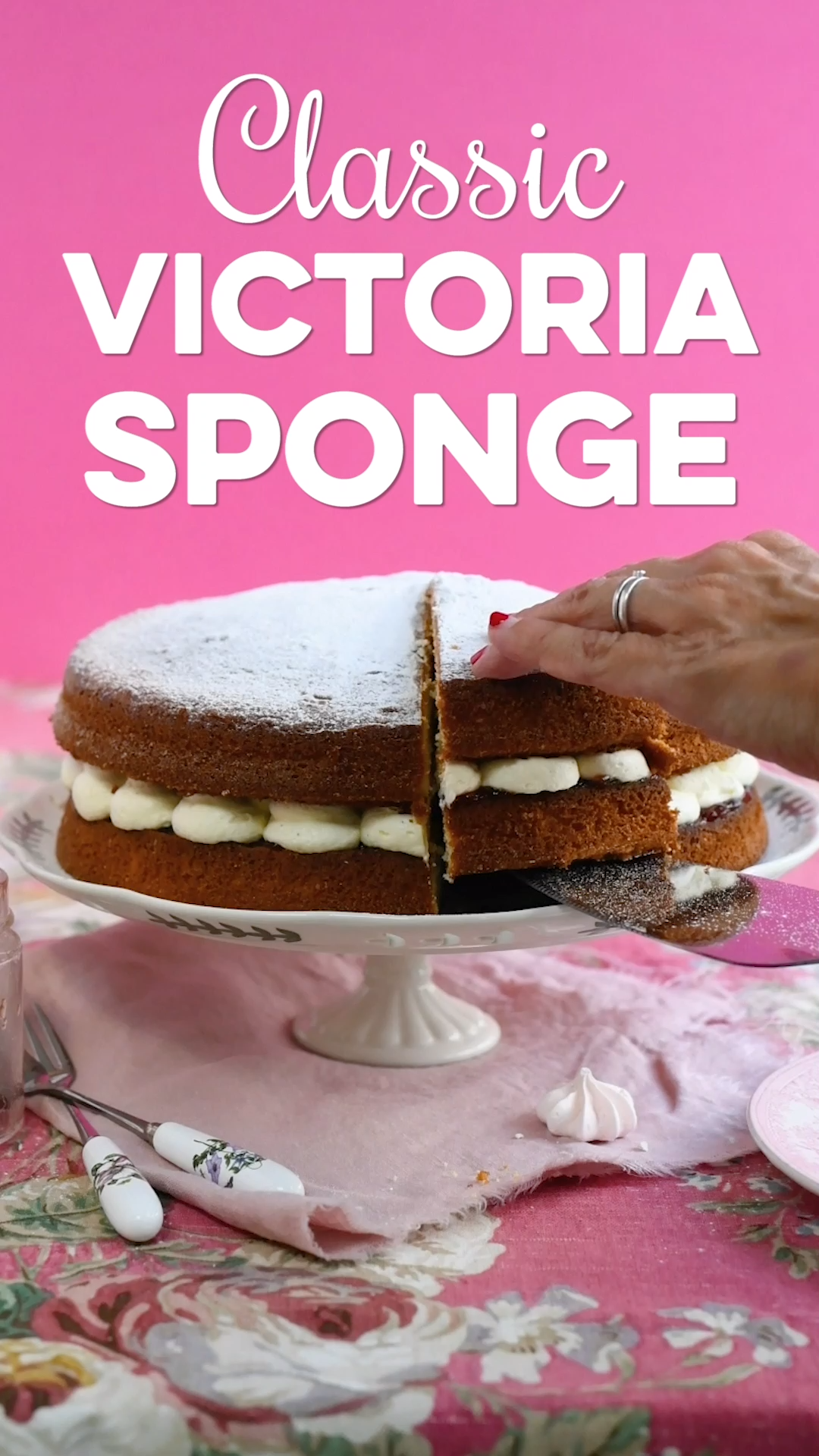 The perfect Victoria Sponge Cake -   21 cake Sponge video ideas