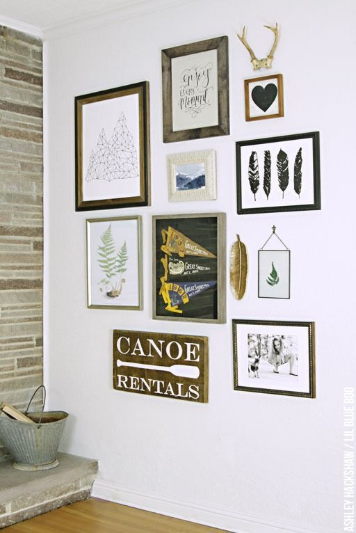 How to Create an Eclectic Gallery Wall -   22 holiday Pictures wall ideas