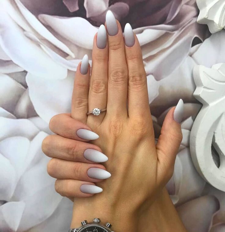 ?pinterest || gwennlol? -   6 wedding Nails gray ideas