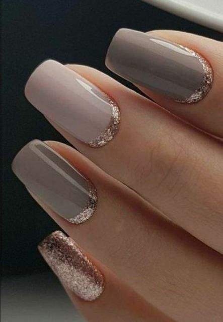 Trendy Nails Gray Color Colour Ideas -   6 wedding Nails gray ideas