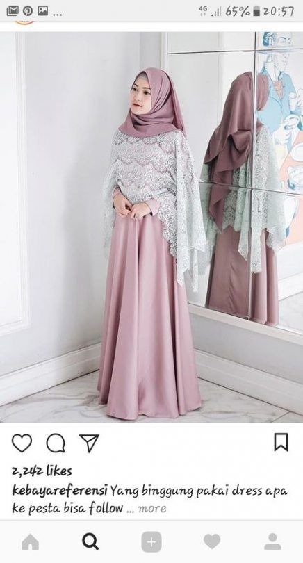 New dress brokat syari 28 ideas -   7 dress Muslim syari ideas