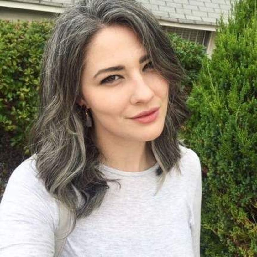 48 Cool Grey Hair Ideas For 2019 That Look Futuristic -   7 hair Grey young ideas