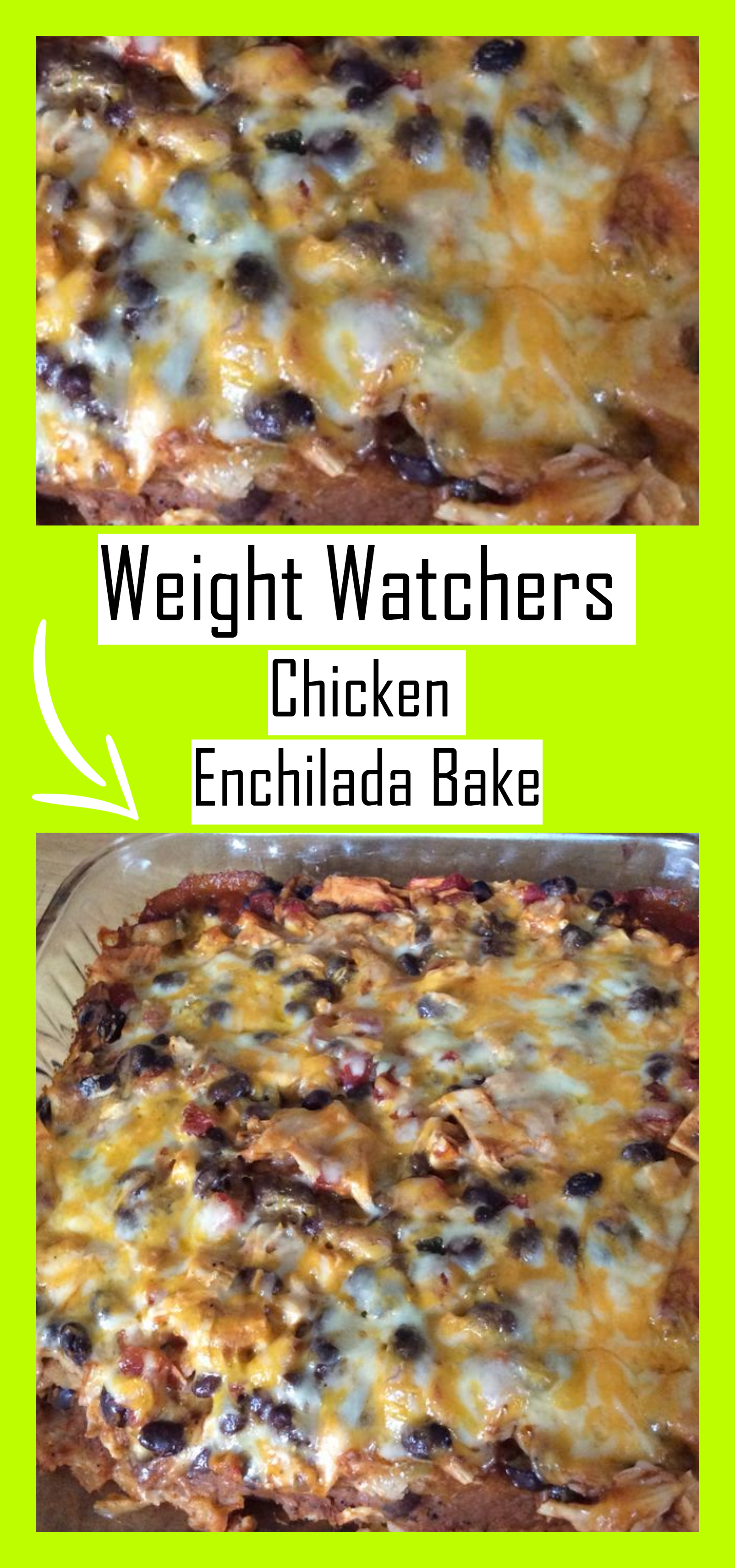 Weight Watchers Chicken Enchilada Bake -   7 healthy recipes Casserole enchilada sauce ideas