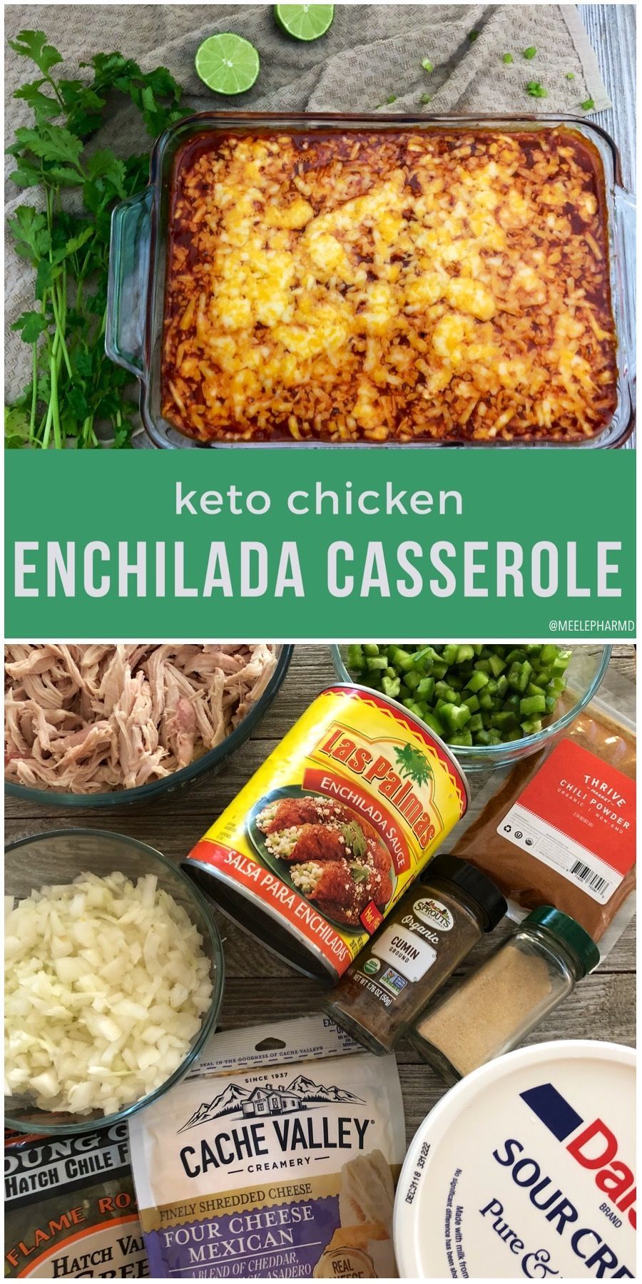 Keto Chicken Enchilada Casserole -   7 healthy recipes Casserole enchilada sauce ideas