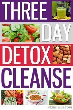 Three Day Cleanse & Detox -   8 diet Cleanse easy ideas