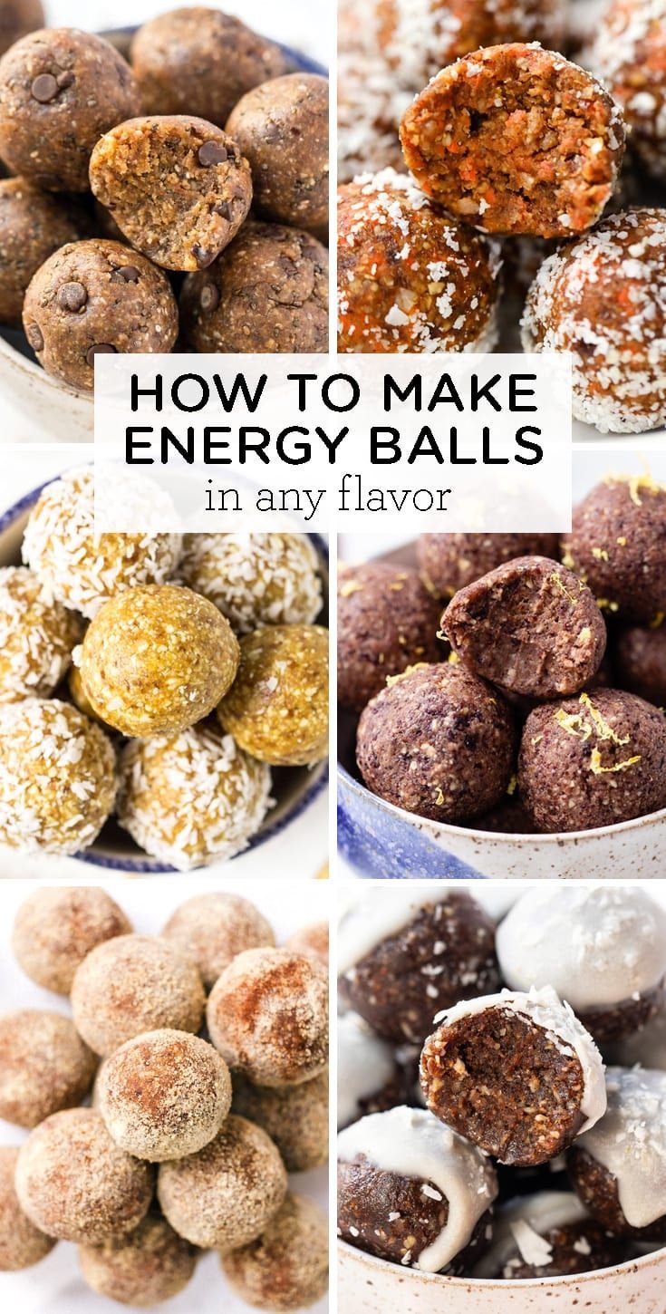 Energy Balls -   8 healthy recipes Baking protein bars ideas