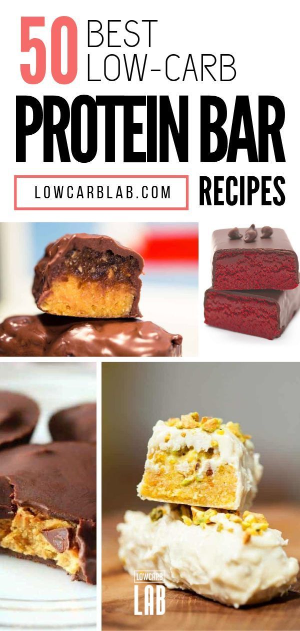 50 High Protein Low-Carb Snacks That Actually Taste Good -   8 healthy recipes Baking protein bars ideas