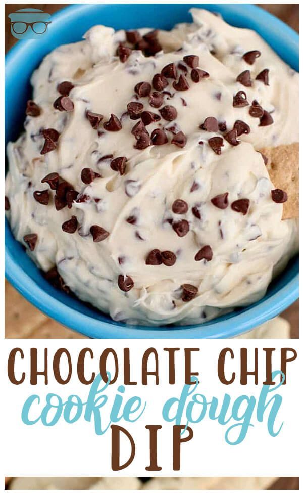 Chocolate Chip Cookie Dough Dip -   9 desserts Chocolate chips ideas