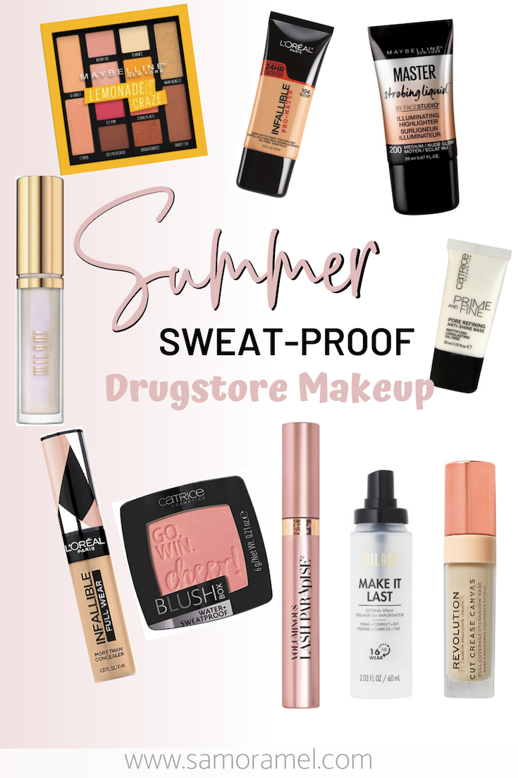 Summer sweat-proof drugstore makeup must haves! -   9 makeup Collection must haves ideas