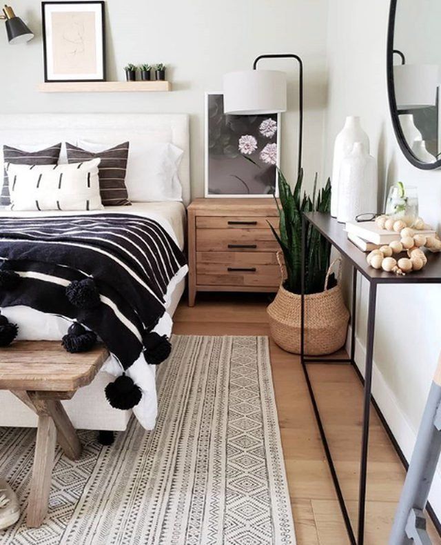This Sophisticated Boho Bedroom Is a Texture Lover's Dream -   10 room decor Inspiration layout ideas