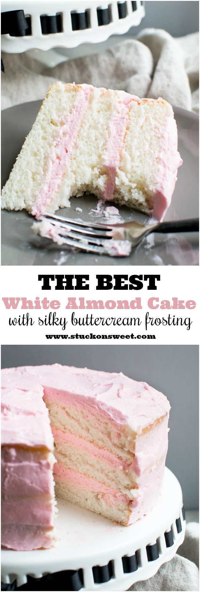 White Almond Cake -   11 cake ingredients friends ideas