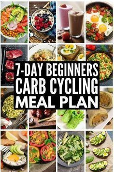 Carb Cycling for Weight Loss: 7-Day Carb Cycling Meal Plan -   11 diet Logo fast foods ideas