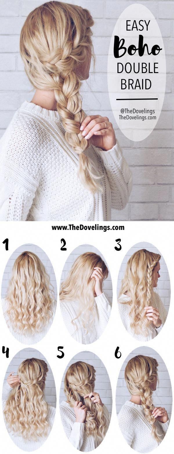 11 Easy boho  hairstyles