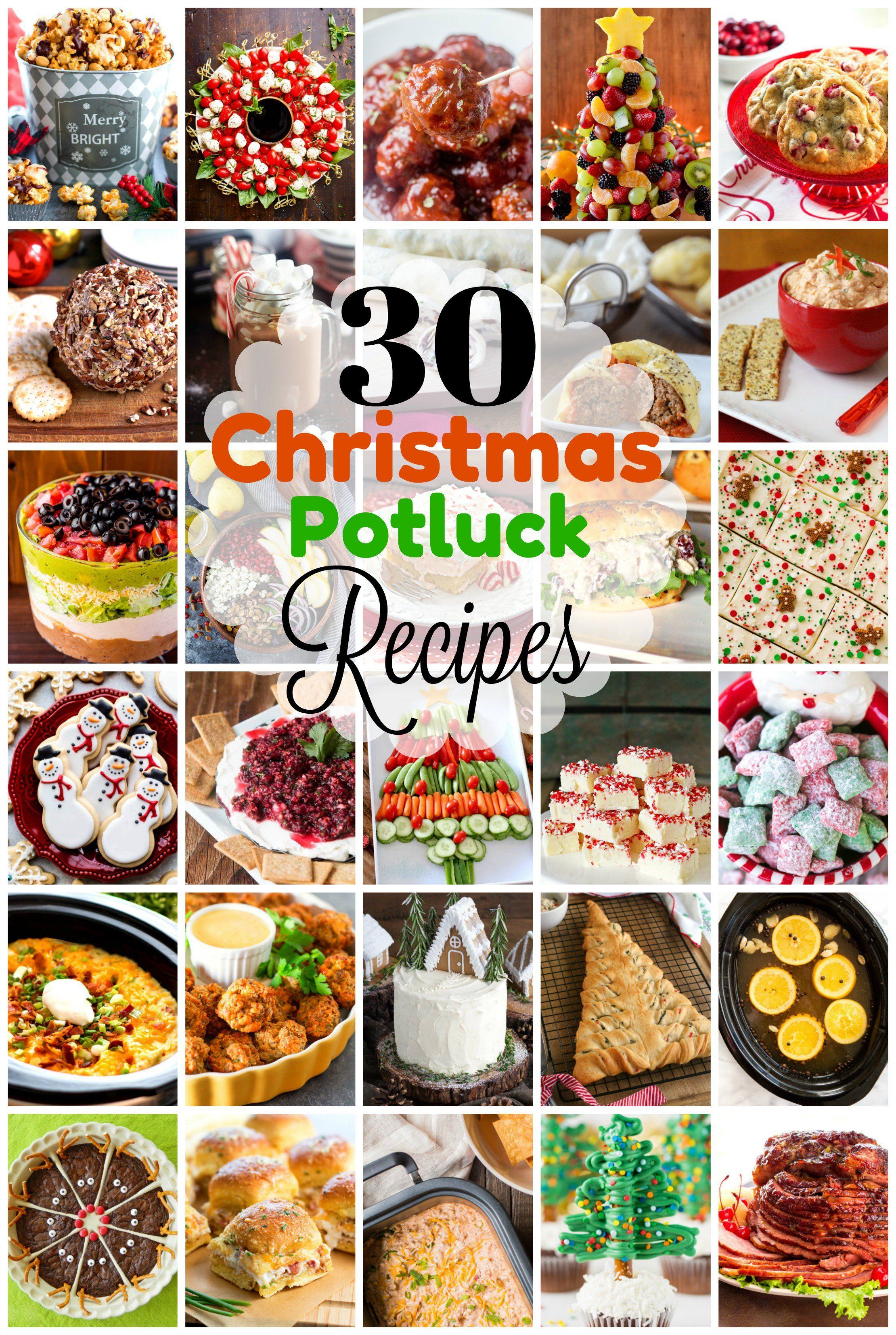 30 Festive Dishes To Take To A Christmas Potluck Party -   11 holiday Food potluck ideas