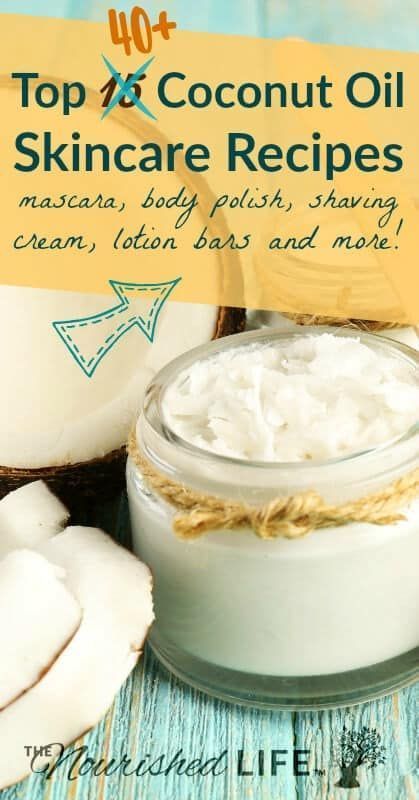 Coconut Oil Skin Recipes: 40+ Creative Ideas -   How use Coconut Oil for skin care and health