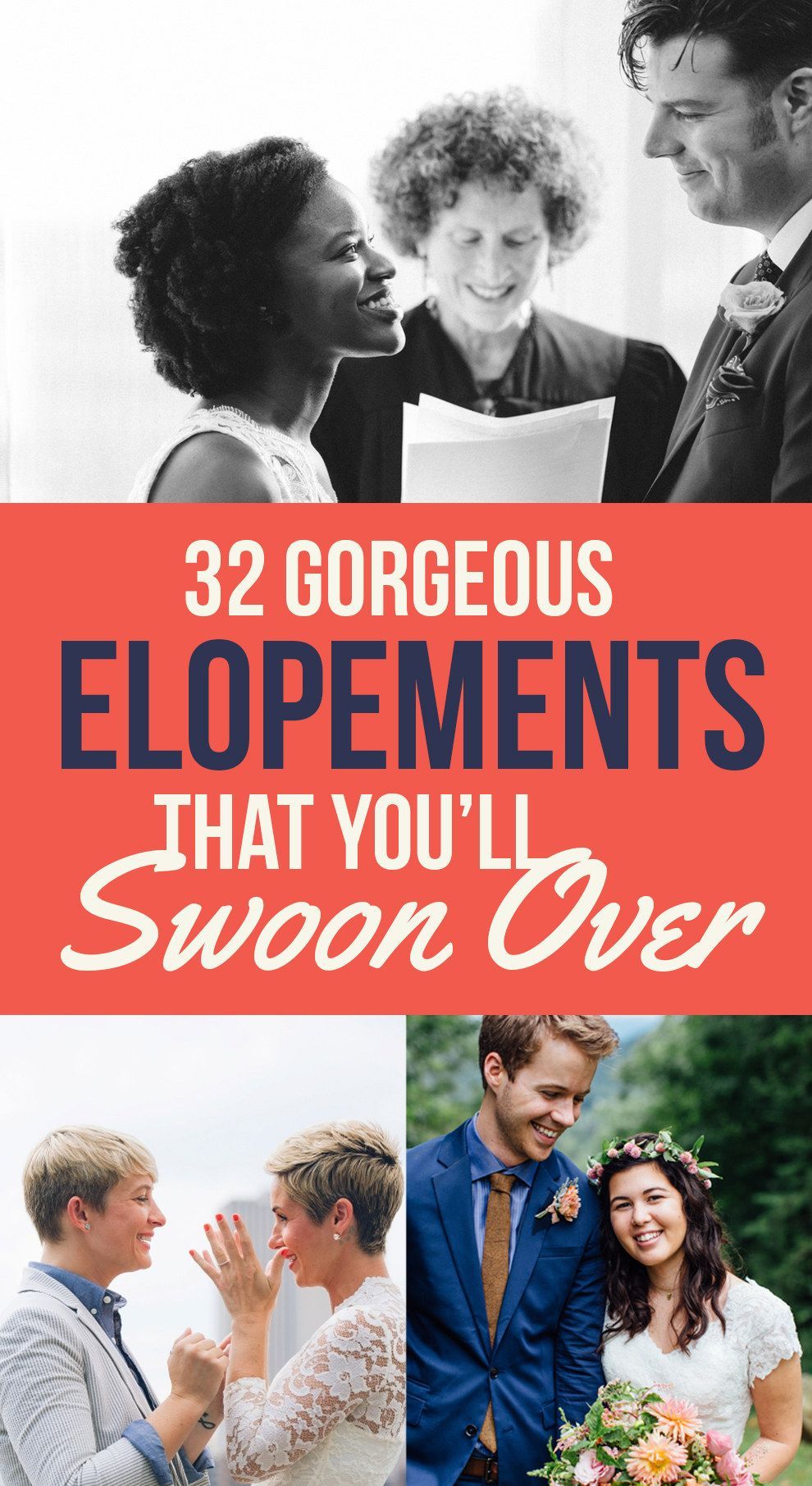 32 Incredibly Beautiful Elopements You Have To See -   11 wedding Small buzzfeed ideas
