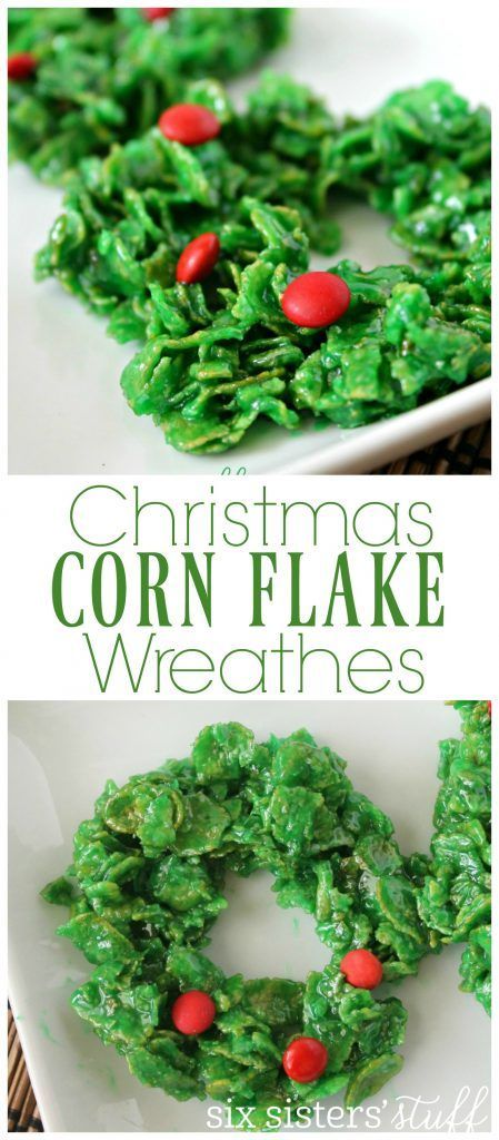 Corn Flake Wreaths -   12 holiday Wreaths corn flakes ideas