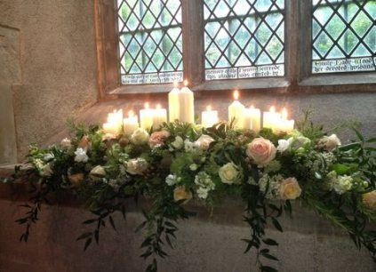 Wedding Church Flowers Arrangements Candles 26+ Ideas For 2019 -   12 wedding Boho church ideas