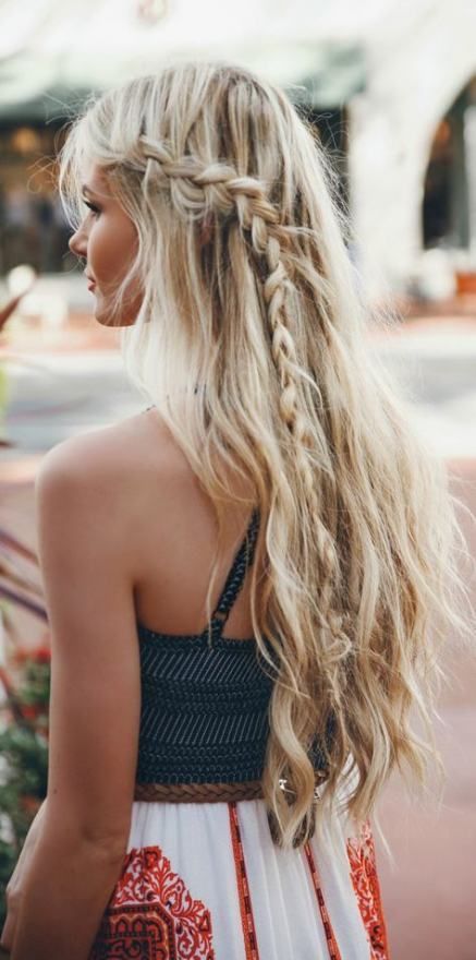 39+ trendy hair blonde beach plaits -   13 hairstyles Boho barefoot blonde ideas