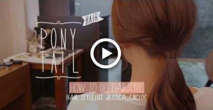 Korean beauty : ( )    PONYtail hair styling tutorial -   13 hairstyles Korean ponytail ideas