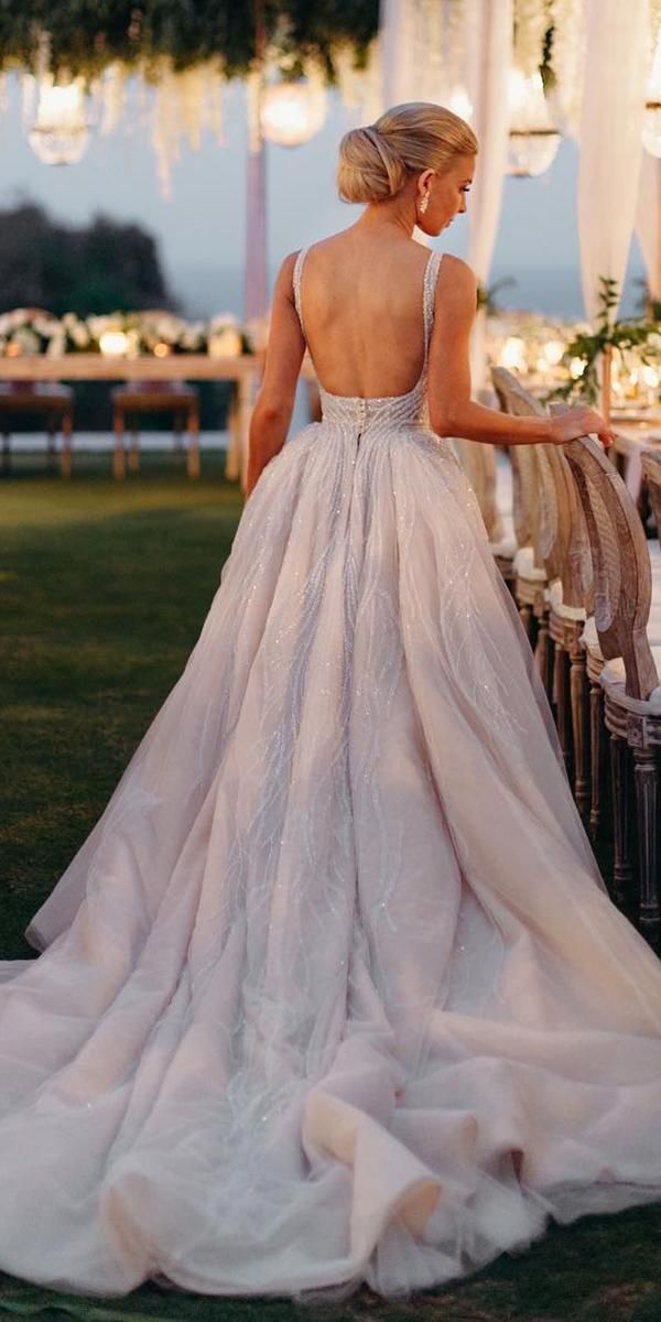 24 Awesome Ball Gown Wedding Dresses You Love -   14 blush wedding Gown ideas