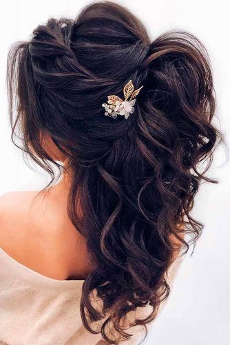 Stay Charming With Our Hairstyles for Weddings -   14 hairstyles Half Up Half Down waves ideas