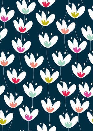 Pattern Design Inspiration - Dotty Wren Studio // Susan Driscoll -   14 plants design pattern ideas