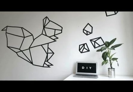32 Ideas Room Decor Diy Wall Art Washi Tape For 2019 -   14 room decor Art washi tape ideas