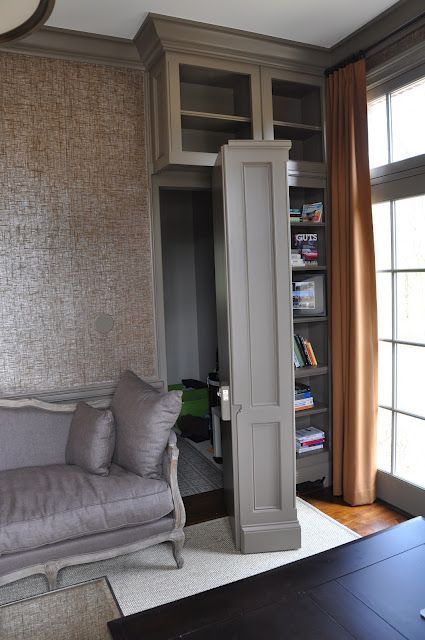 Secret Bookcase Doors REVEALED! -   14 room decor For Men secret passage ideas