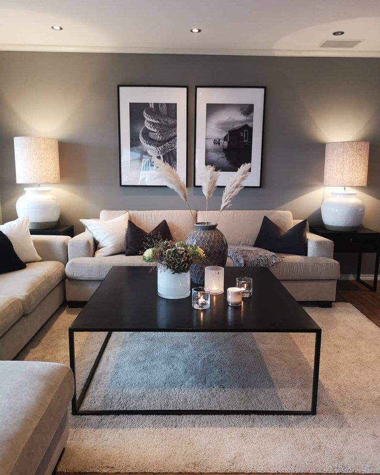 Een kleine woonkamer + must haves -   14 room decor Grey lighting ideas