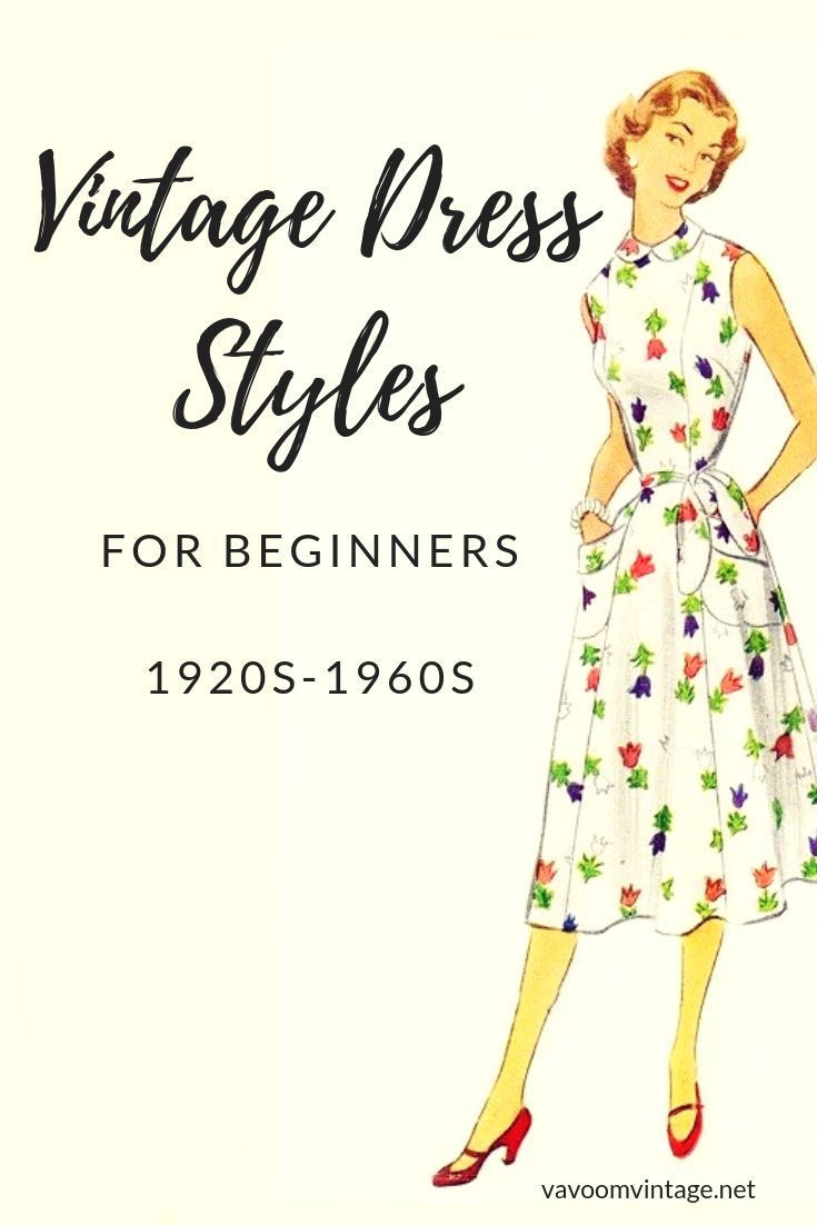 Building a Vintage Wardrobe: Dresses -   14 vintage dress DIY ideas