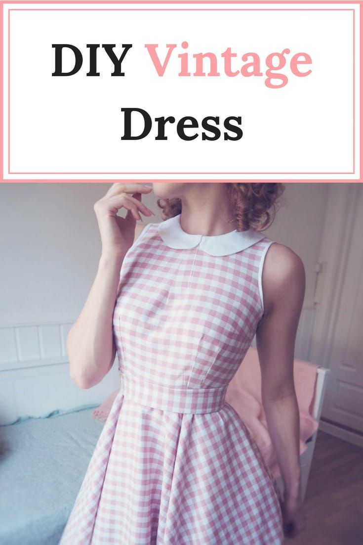 June 2018 projects- What I've been up to - -   14 vintage dress DIY ideas