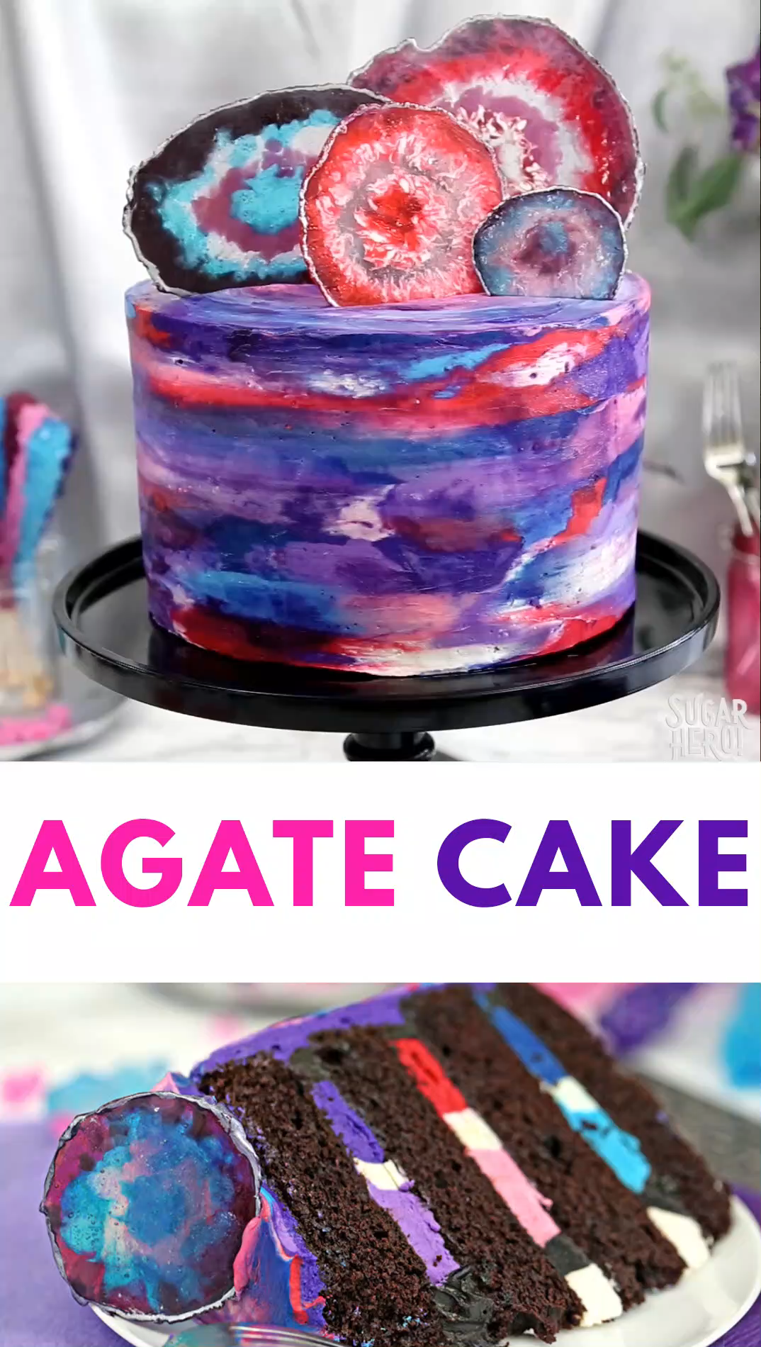 Agate Cake Video -   15 cake Art fun ideas