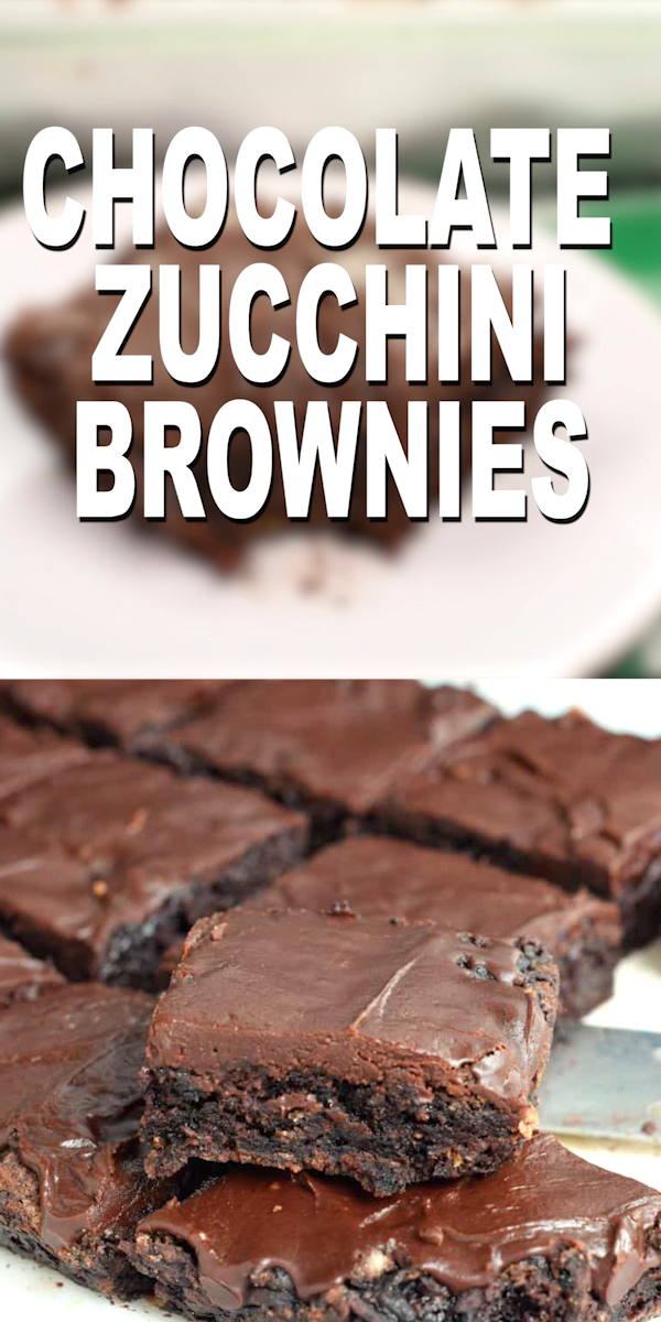 Chocolate Zucchini Brownies -   15 desserts Chocolate coffee ideas