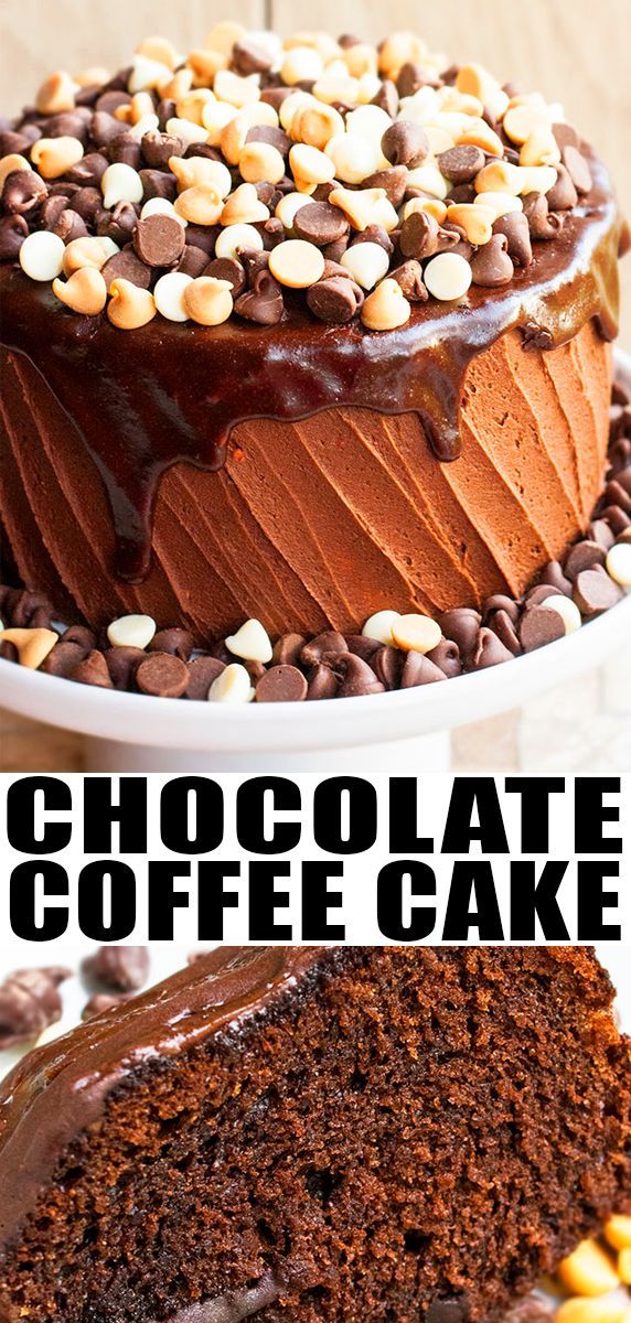 Chocolate Coffee Cake Recipe -   15 desserts Chocolate coffee ideas