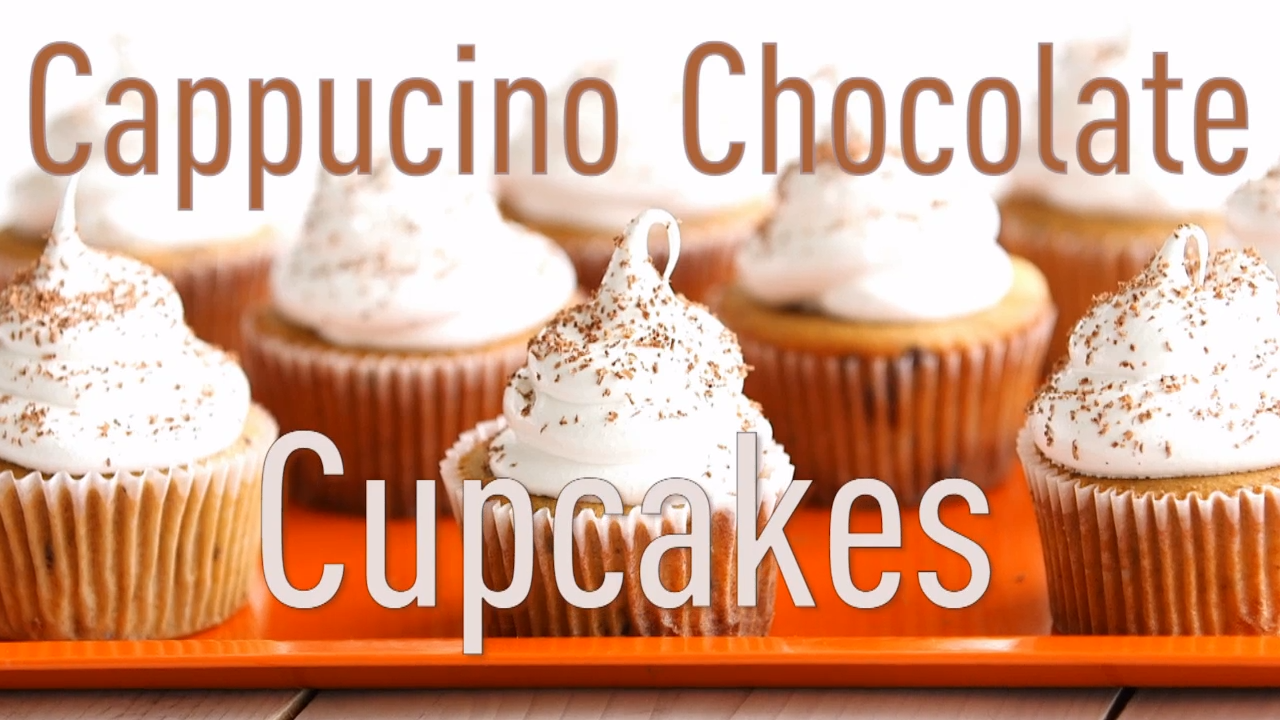 Cappuccino-Chocolate Cupcakes -   15 desserts Chocolate coffee ideas