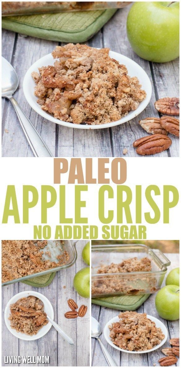 Paleo Apple Pecan Crisp -   15 desserts Gluten Free sugar ideas