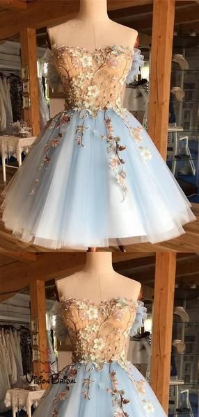 Classy Off Shoulder Homecoming Dresses With Appliques, Homecoming Dresses, VB02430 -   15 dress Beautiful classy ideas