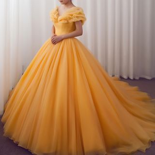 [ USD$ 359 ] Princess Court Train Tulle Quinceanera Dress LD3454 -   15 dress Quinceanera court ideas