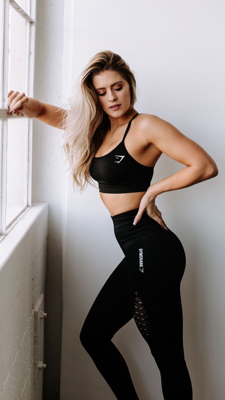 Gymshark Energy+ Seamless Leggings - Black -   15 fitness Photoshoot clothes ideas