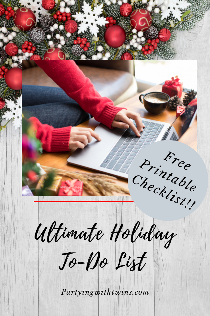 Christmas To-Do List -   15 holiday Checklist free printables ideas