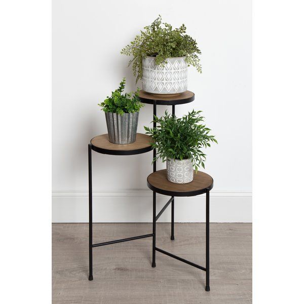 Logan Square Multi-Tiered Plant Stand -   15 plants Interior wood ideas