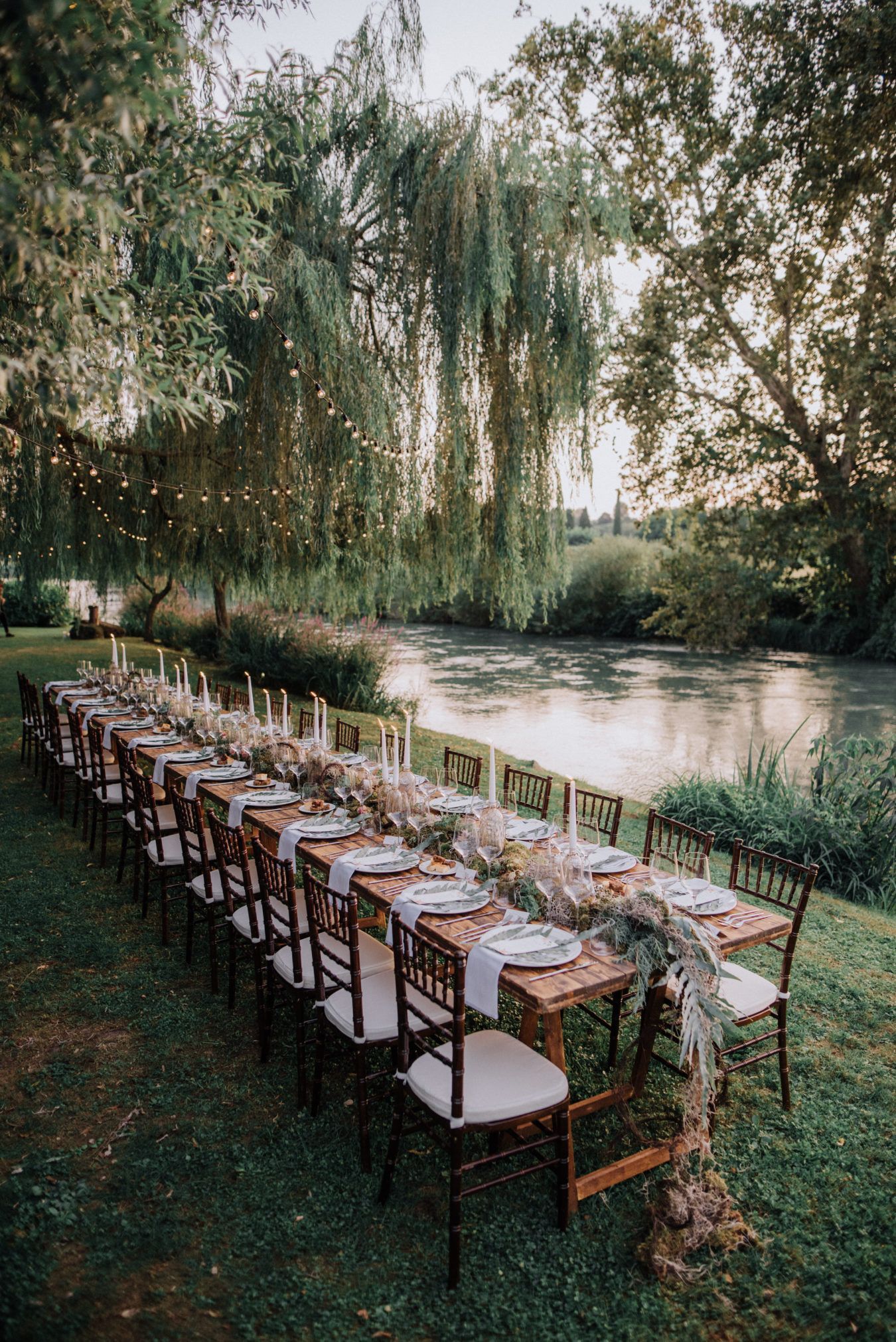 Romantic Wedding by the Mincio River in Northern Italy -   15 wedding Bohemian reception ideas