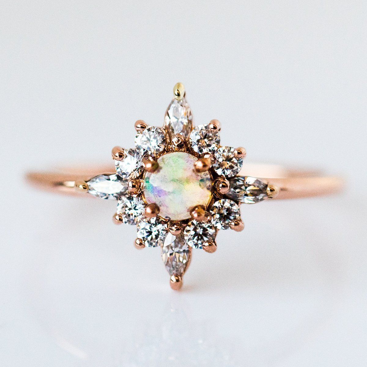 Skylar Ring with Opal -   15 wedding Rings opal ideas