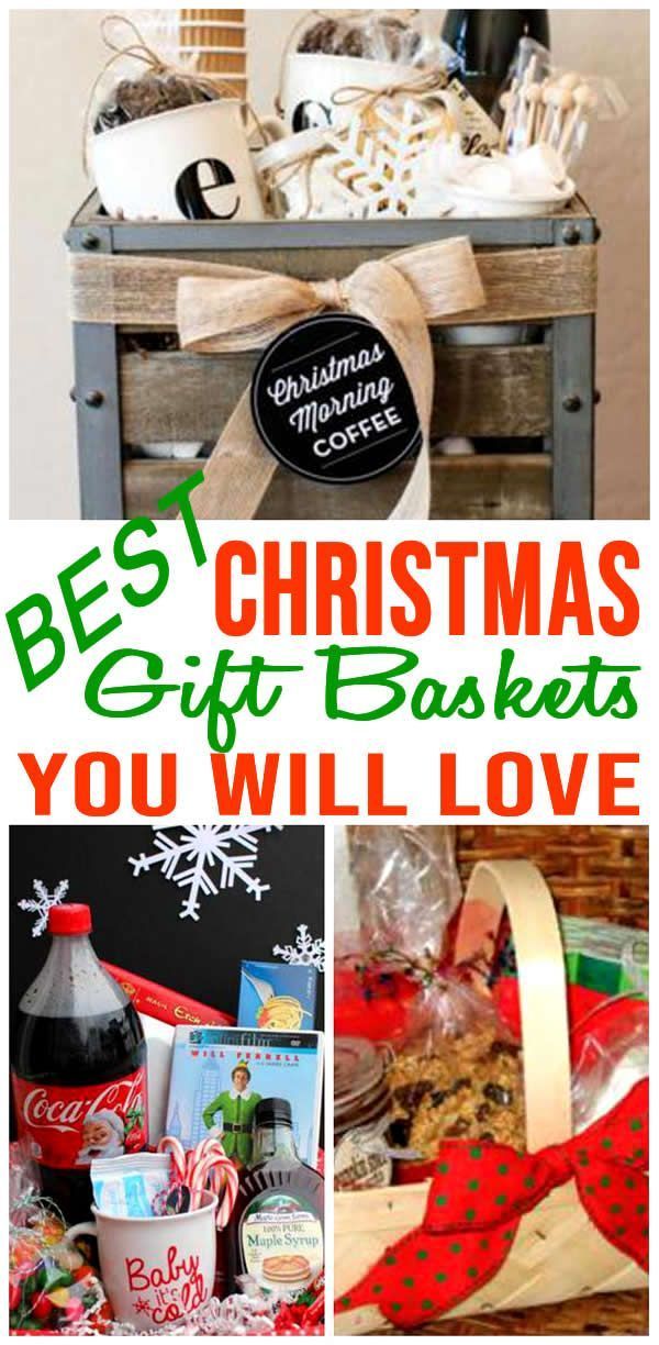 BEST Christmas Gift Baskets! Easy DIY Christmas Gift Basket Ideas For Family – Friends – Couples – Kids – Co-Workers – Teachers – Men – Women – Cheap & Creative Holiday Ideas -   16 creative holiday ideas