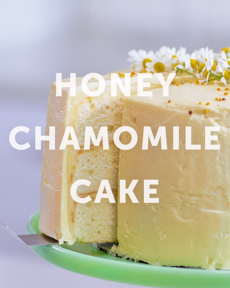 Honey Chamomile Cake -   16 desserts Fancy cake ideas