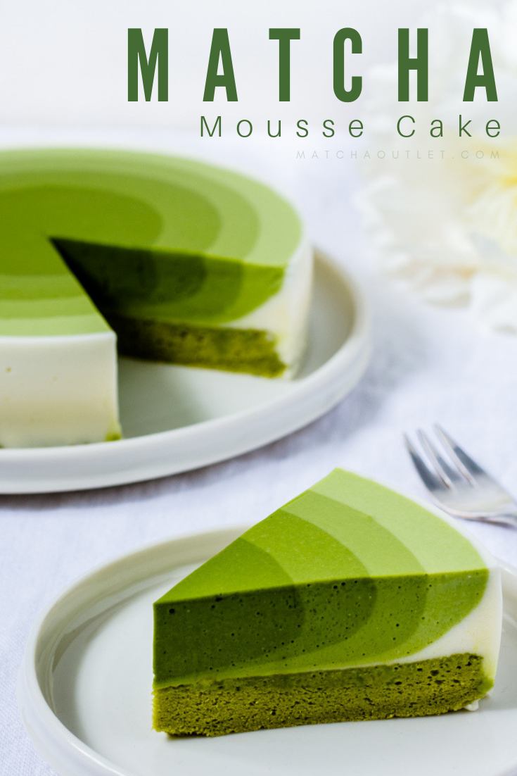Matcha Mousse Cake -   16 desserts Fancy cake ideas